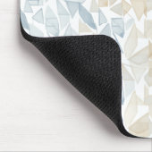 Aquarell-Kristallfacetten-Mauspad Mousepad (Ecke)