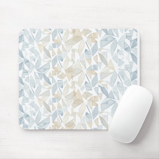 Aquarell-Kristallfacetten-Mauspad Mousepad (Mit Mouse)