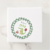 Aquarell Krokodil 1. Geburtstag Geschenkanhänger (Beispiel)