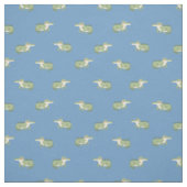 Aquarell-Krokodile auf Blau Stoff (Muster)