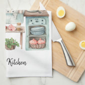 Aquarell Küche Sink Küchentuch (Viertel Falte)