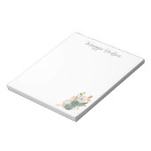 Aquarell-Kürbis-Notizblock Notizblock (Rotiert)