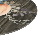 Aquarell-Kürbis Schneidebrett (Ecke)