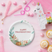 Aquarell-Kürbise Pappteller (Party)