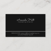 Aquarell-Kuss Visitenkarte (Rückseite)