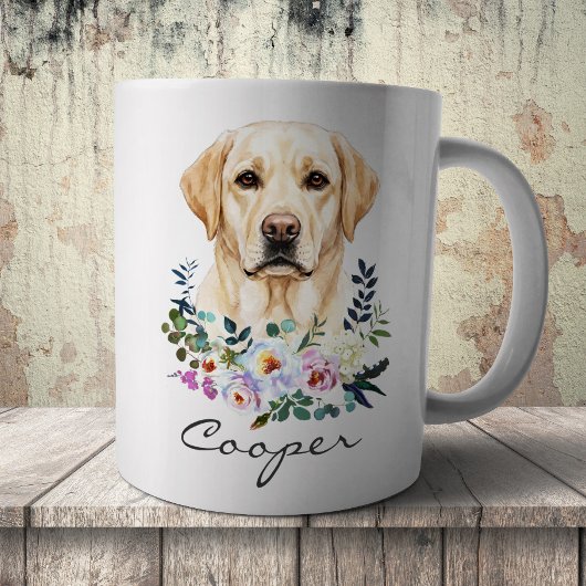 Aquarell-Labrador Retriever Kaffeetasse