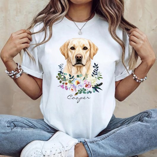 Aquarell-Labrador Retriever T-Shirt