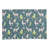 Aquarell-Lama-Flaggen-Muster Kissenbezug (Vorderseite-Rechts)