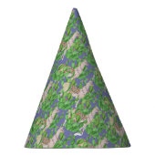 Aquarell-Lama u. Catus Muster Partyhütchen (Rechts)