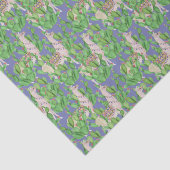 Aquarell-Lama u. Catus Muster Seidenpapier (Ausschnitt)