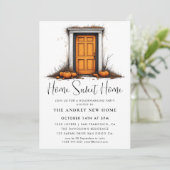 Aquarell Landküche Einladung (Stehend Vorderseite)