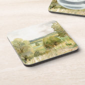 Aquarell-Landschaft Getränkeuntersetzer (Linke Seite)