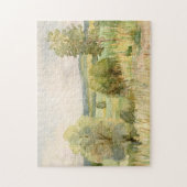 Aquarell-Landschaft Puzzle (Vertikal)