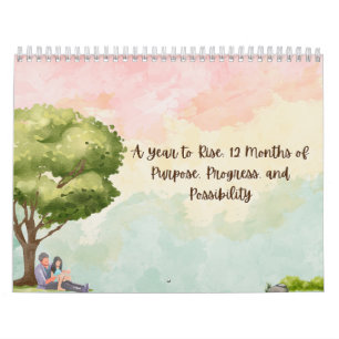 Aquarell-Landschaften-Kalender – Ein Jahr voller l Kalender