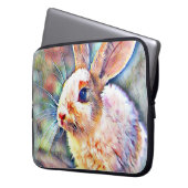 Aquarell Laptopschutzhülle (Vorderseite Links)