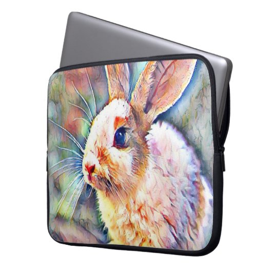 Aquarell Laptopschutzhülle (Vorderseite Links)