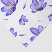 Aquarell-Lavendel-Blumen Seidenpapier (Detail)