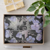 Aquarell-Lavendel-Blumen  Seidenpapier (Geschenk)
