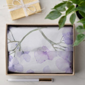 Aquarell-Lavendel-Blumen  Seidenpapier (Geschenk)