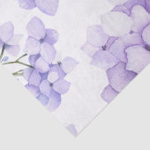 Aquarell-Lavendel-Blumen  Seidenpapier (Detail)