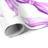 Aquarell-Lavendel-Bogen-Packpapier-Rolle Geschenkpapier (Rolleneckpunkt)