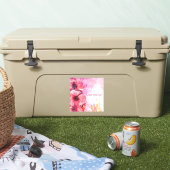 Aquarell Lebende Blumen Aufkleber (Kühler)