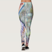 Aquarell Leggings (Rückseite)