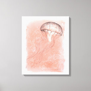 Aquarell Leinwanddruck