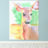 Aquarell Leinwanddruck (Insitu (Holzboden))