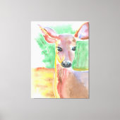 Aquarell Leinwanddruck (Vorderseite)