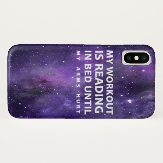 Aquarell-LeseTrainings-Fall Case-Mate iPhone Hülle (Rückseite (Horizontal))