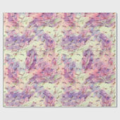 Aquarell-Libellen-Geschenk-Verpackungs-Papier Geschenkpapier (Flach)