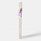 Aquarell Lila Hübsch Pansy Floral Personalisiert Case-Mate iPhone Hülle (Rückseite / Rechts)