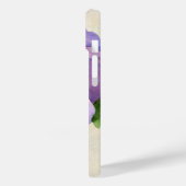 Aquarell Lila Hübsch Pansy Floral Personalisiert Case-Mate iPhone Hülle (Rückseite / Links)