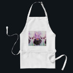 Aquarell Lila Iris Floral Küche Schürze<br><div class="desc">Wasserfarbe Lila Iris Blume Floral Kunst Küche Schürze. Mit einer meiner ursprünglichen Aquarellen. Fügen Sie Ihrem Leben ein wenig Zauber hinzu!</div>