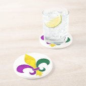 Aquarell-Lilie Getränkeuntersetzer (Seite)