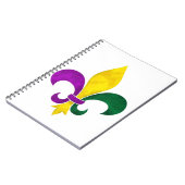 Aquarell-Lilie Notizblock (Linke Seite)