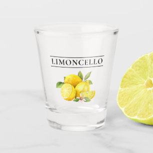 Aquarell Limoncello Schnapsglas