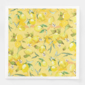 Aquarell-Limonelle IV Serviette (Vorderseite)