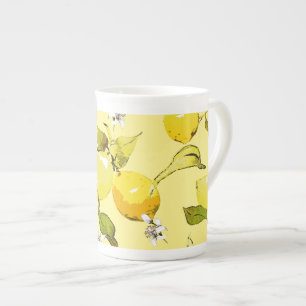 Aquarell-Limonen 15 Porzellantasse