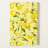 Aquarell-Limonen 16 Notizblock (Rückseite)