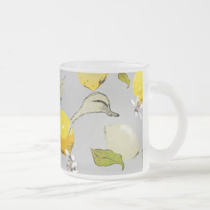 Aquarell-Limonen 18 Mattglastasse