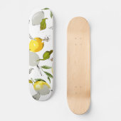 Aquarell-Limonen 20 Skateboard (Vorderseite)
