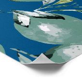 Aquarell-Limonen 29 Poster (Ecke)