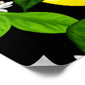Aquarell-Limonen 2 Poster (Ecke)