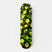Aquarell-Limonen 2 Skateboard (Vorne)