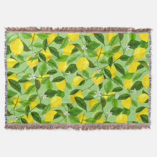 Aquarell-Limonen 3 Decke (Vorderseite)