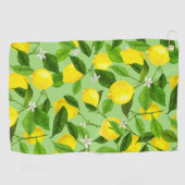 Aquarell-Limonen 3 Golfhandtuch (Horizontal)