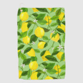 Aquarell-Limonen 3 Golfhandtuch (Vorderseite)