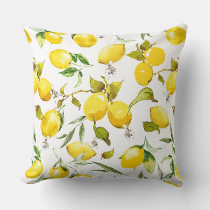 Aquarell-Limonen 5 Kissen
